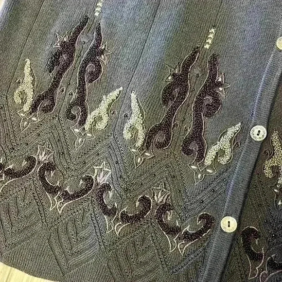 Vintage wool blend  vest - Picture 2 of 3